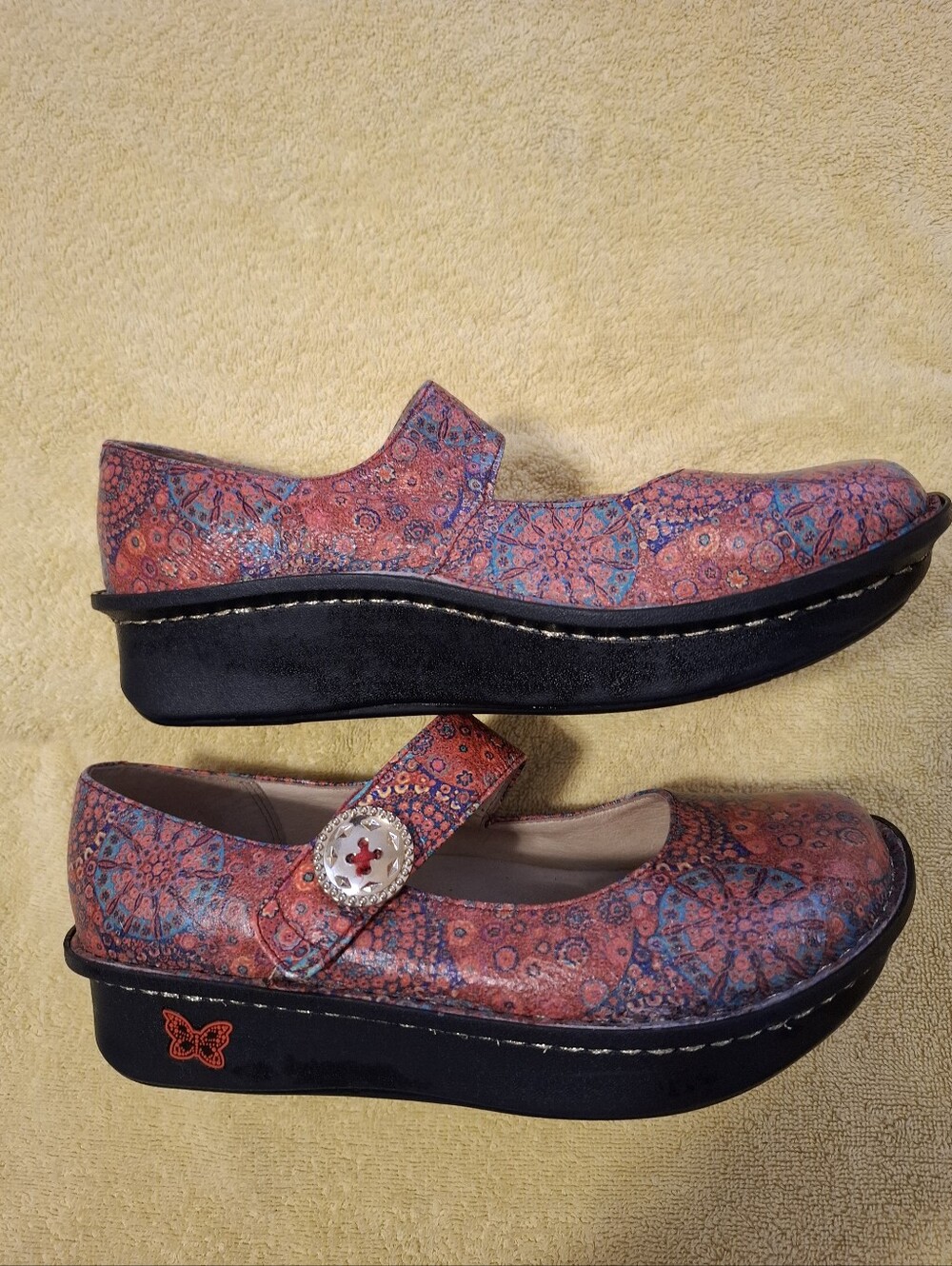 Alegria Paloma Red Bloom Size 7